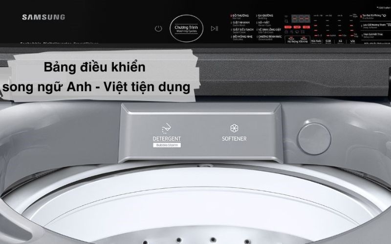 may giat samsung ecobubble inverter 17 kg wa17cg6442bdsv hinh2