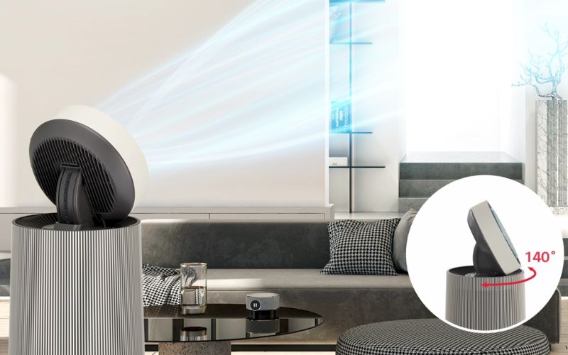 Chế độ Clean Booster lan tỏa khí sạch đến khắp phòng
