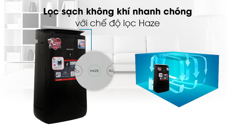 Máy lọc không khí Sharp FP-J80EV-H Máy lọc không khí Sharp FP-J80EV-H