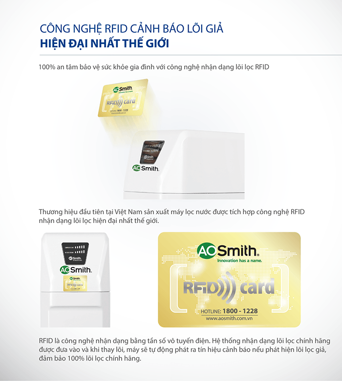 Máy lọc nước A.O.Smith R400E