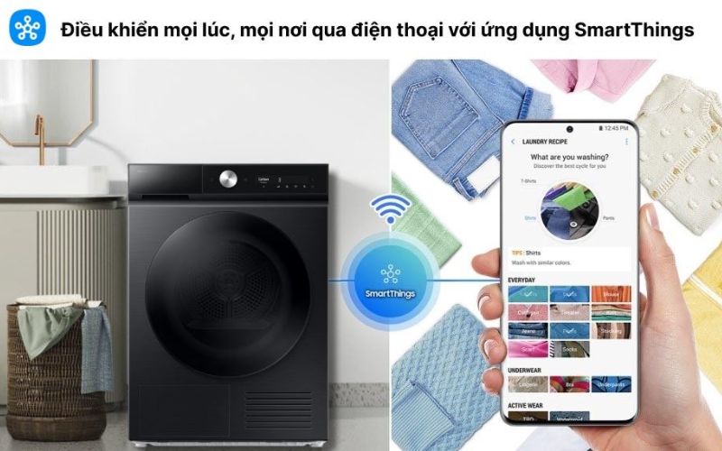 may say bom nhiet samsung 10 kg dv10bb9440gbsv hinh 6 1
