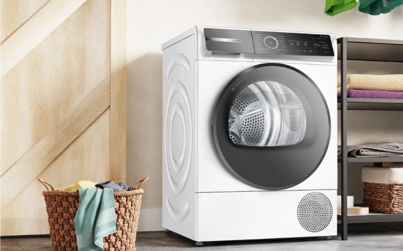 Chiếc máy sấy Bosch cao cấp cho không gian giặt sấy hiện đại, tiện nghi hơn