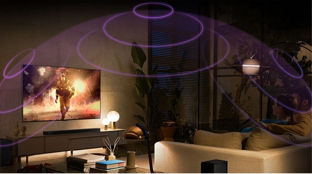 Công nghệ chỉnh âm AI và Dolby Atmos tạo âm thanh mạnh mẽ, bùng nổ