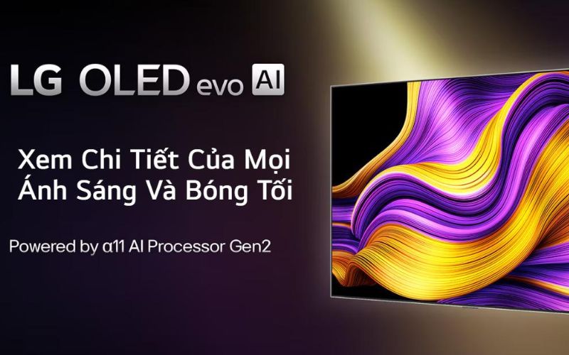 smart tivi oled lg evo ai 4k 77 inch 77g5psa hinh2