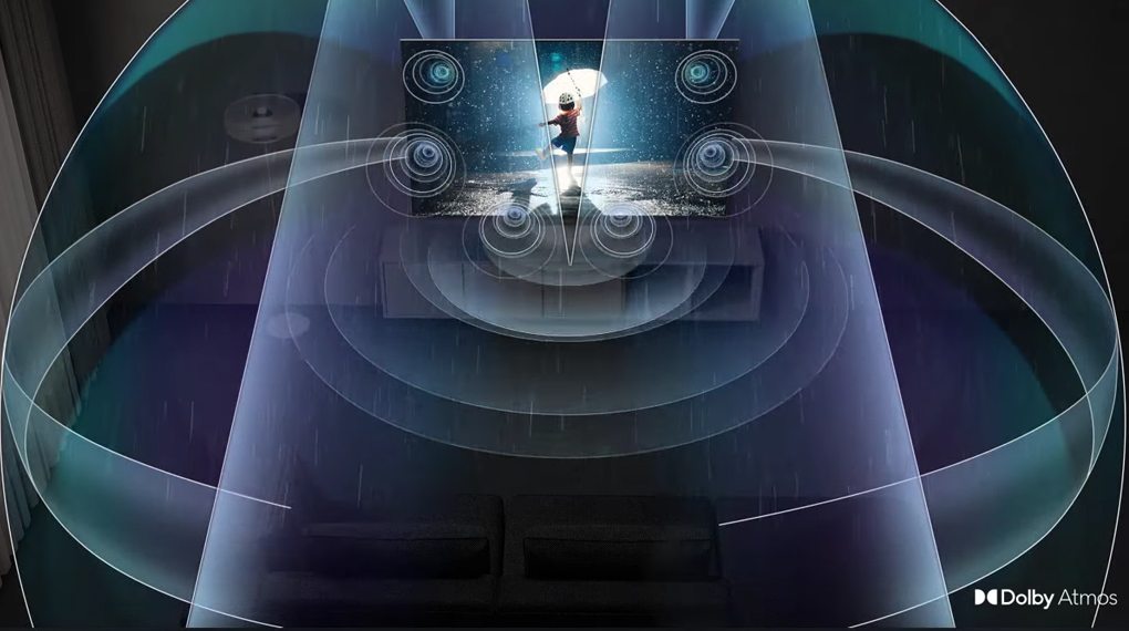 Công nghệ OTS, Dolby Atmos, Q-Symphony tạo âm thanh sống động, bùng nổ