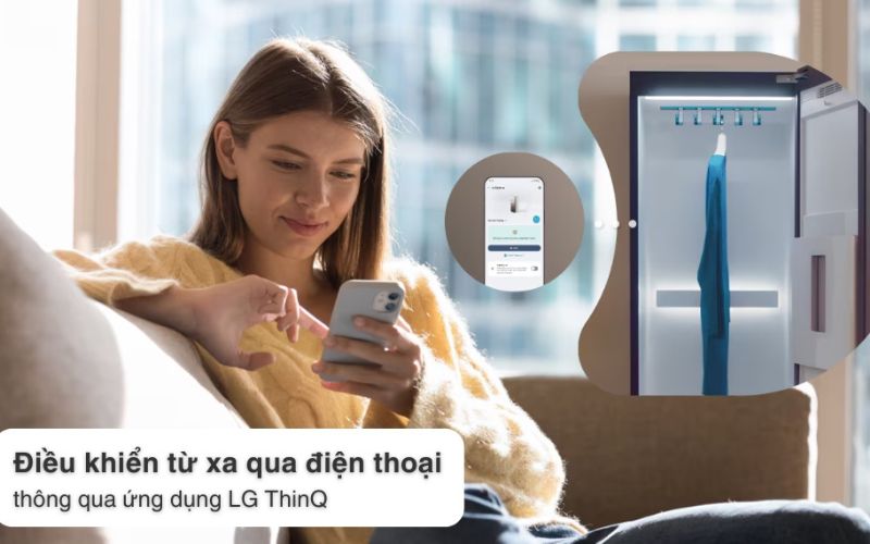 tu cham soc quan ao thong minh lg sc5gmr80h styler inverter 5 moc hinh5