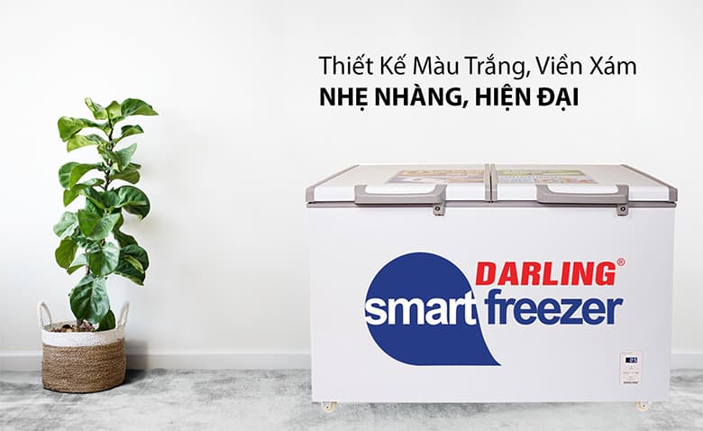 Tủ đông Darling 2 ngăn 770 lít DMF-7699 WS2