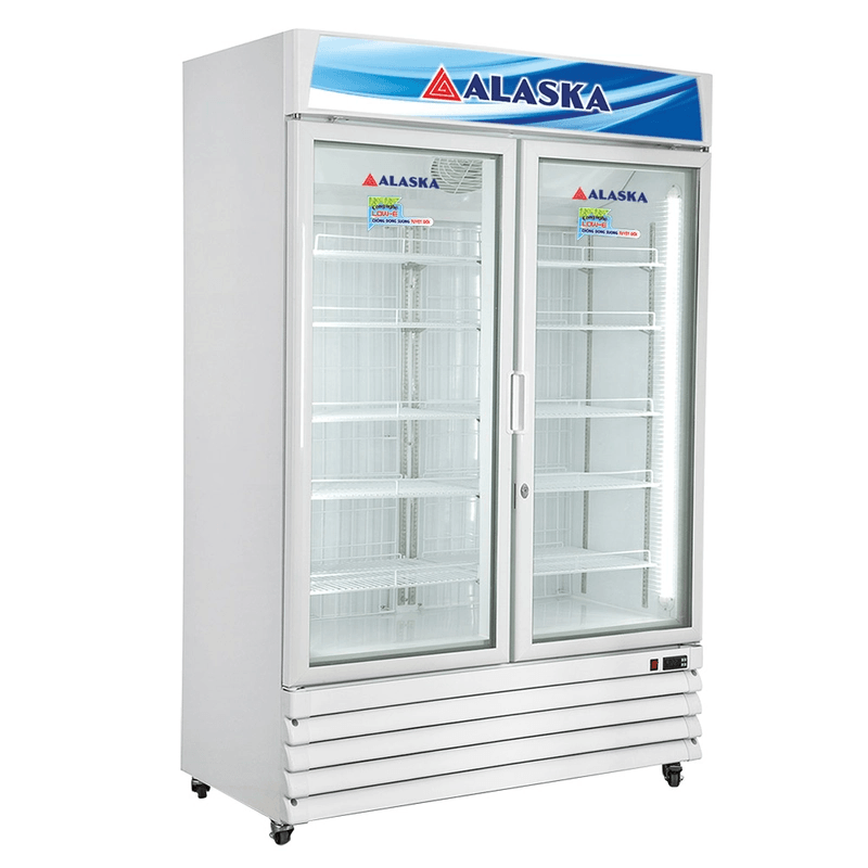 Chiếc tủ đông hiện đại, sắc trắng trang nhã phù hợp với mọi không gian