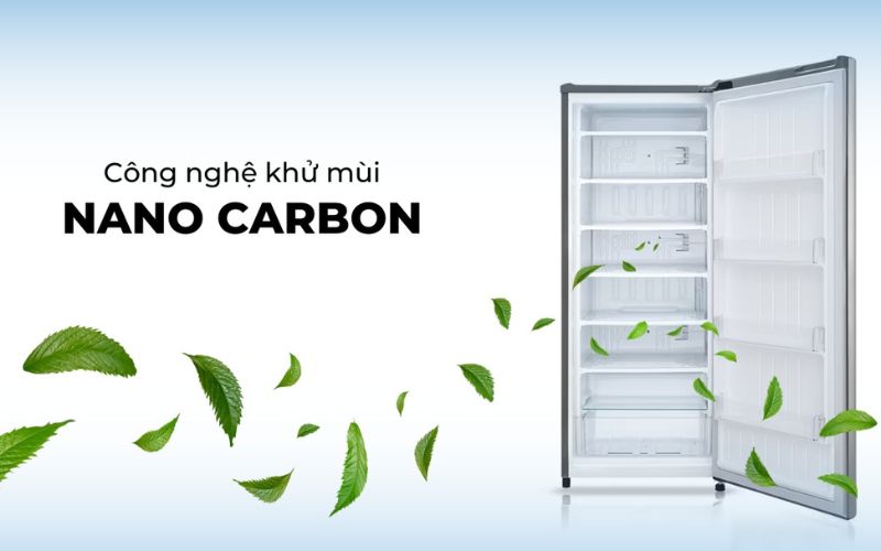 Công nghệ Nano Carbon mang đến không gian lưu trữ trong lành, sạch sẽ