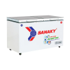 Tủ đông 2 chế độ Sanaky VH-4099W2K 280 lít cánh kính cường lực xám