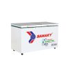 Tủ đông Sanaky VH-2899A4KD- 235 lít Inverter kính cường lực xanh