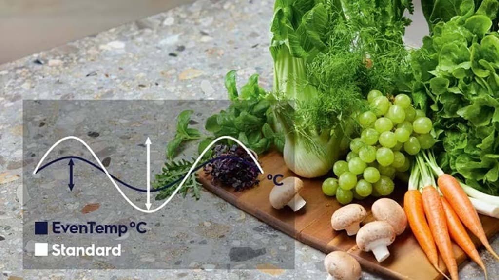 Công nghệ EvenTemp giảm thiểu sự biến động nhiệt độ cho thực phẩm tươi lâu Công nghệ EvenTemp giảm thiểu sự biến động nhiệt độ cho thực phẩm tươi lâu