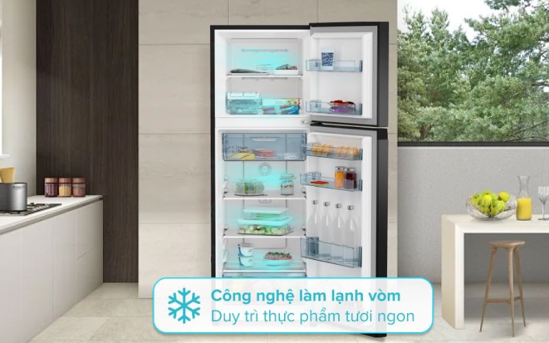 tu lanh hitachi inverter 240 lit hrtn5255mfuvn hinh 3 1