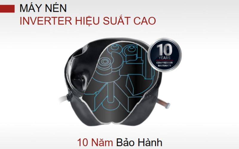 Công nghệ Inverter giảm thiểu tiếng ồn, tiết kiệm điện năng