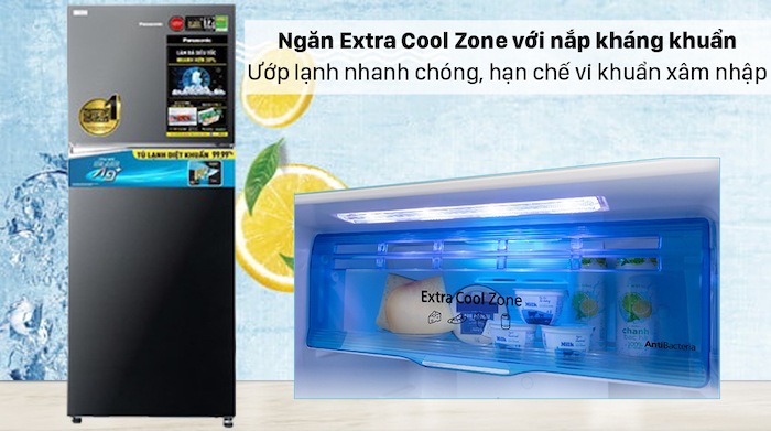 Tủ lạnh Panasonic Inverter 326 Lít NR-TL351VGMV