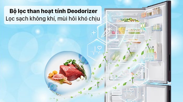 Tủ lạnh Samsung Inverter 307 Lít RB30N4190BY/SV