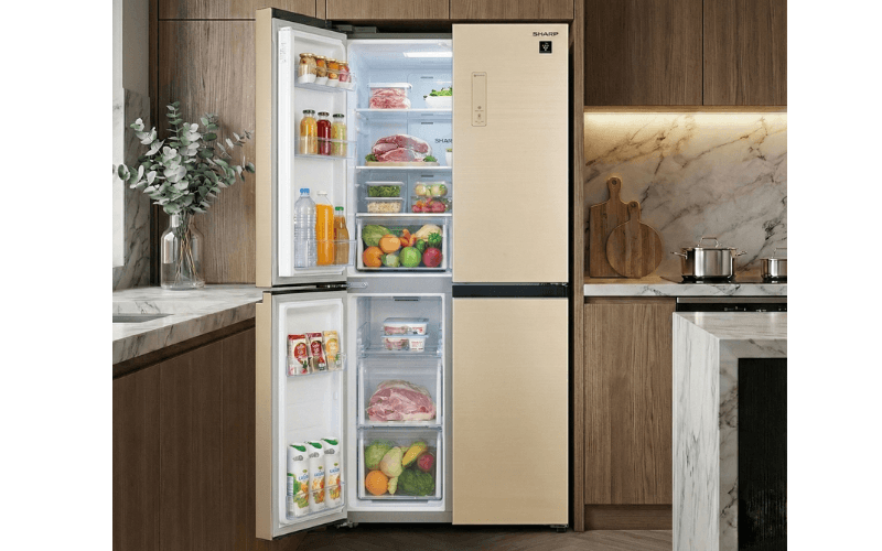 tu lanh sharp inverter multi door 421 lit sj fxp510vg ch hinh 1 1
