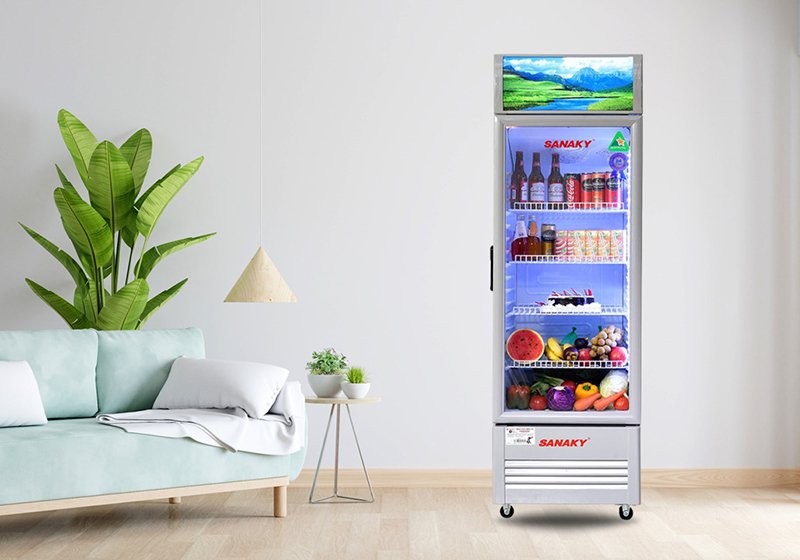 Dung tích 480 lít cùng độ lạnh lý tưởng trữ lạnh đa dạng nhiều loại thực phẩm