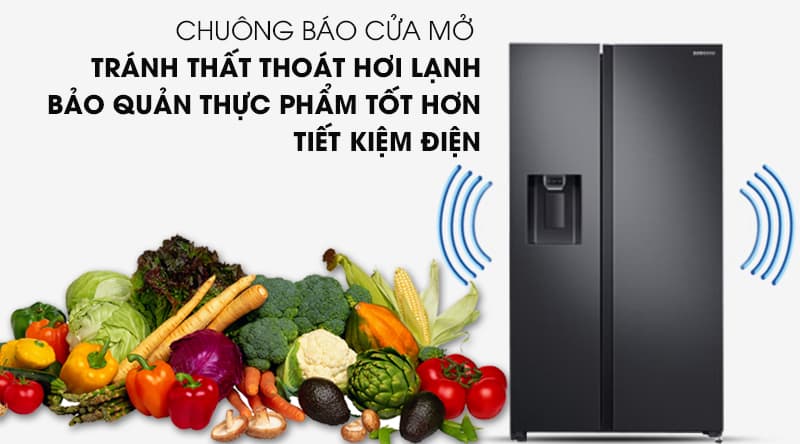 12766-tu-lanh-samsung-inverter-617-lit-rs64r5301b4sv-6 Tủ lạnh Samsung 617 lít Side by Side Inverter RS64R5301B4/SV