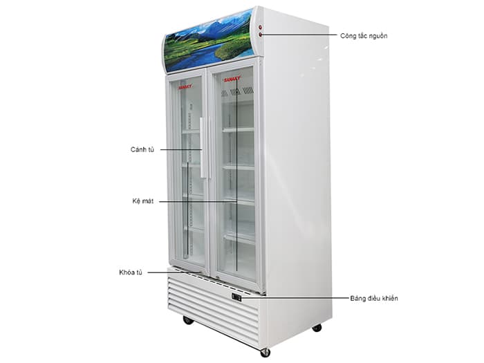 Tủ mát Sanaky 1000 lít VH-1009HP chính hãng