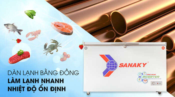 Tủ đông Sanaky 1 ngăn VH-2599A3