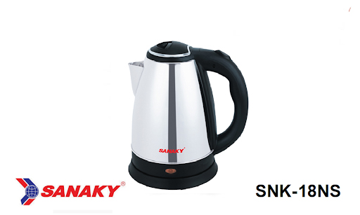 Ấm siêu tốc 1.8L Sanaky SNK-18NS 1500W Ấm siêu tốc 1.8L Sanaky SNK-18NS 1500W