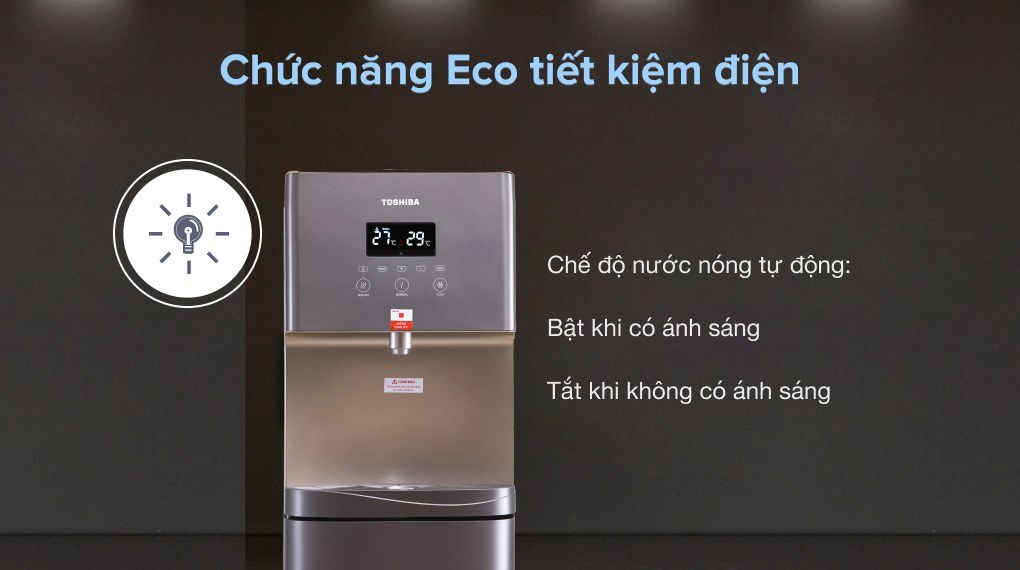 Chế độ Eco giảm thiểu tối đa chi phí sử dụng điện năng
