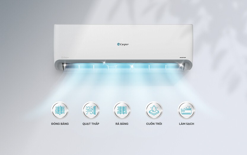 Điều hòa Casper 1 chiều Inverter 2HP-18.500BTU TC18IS36
