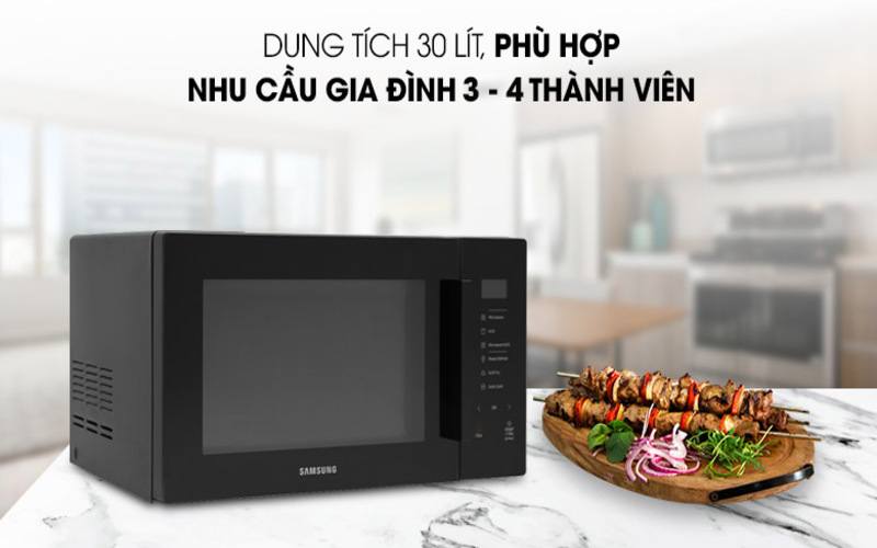 Dung tích lớn 30 lít sử dụng phù hợp cho gia đình đông người