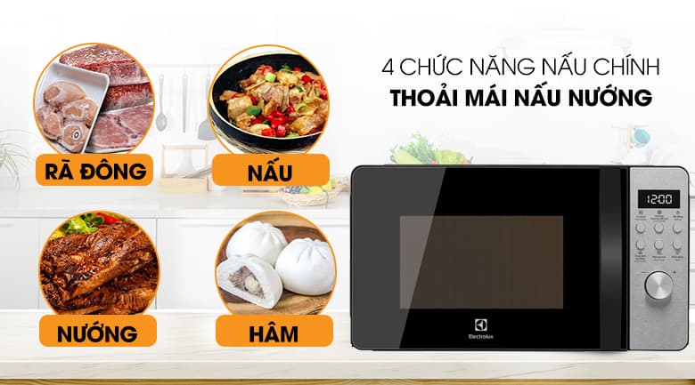 Lò vi sóng Electrolux 20 lít EMM20D38GB