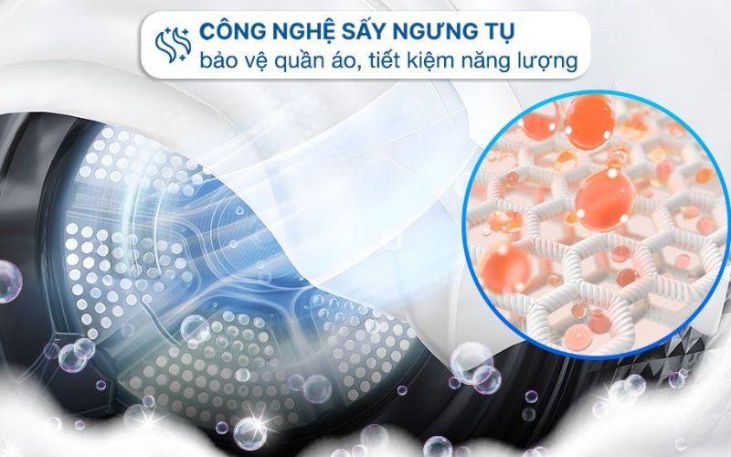 Công nghệ sấy ngưng tụ giữ gìn quần áo tốt hơn, tiết kiệm năng lượng Công nghệ sấy ngưng tụ giữ gìn quần áo tốt hơn, tiết kiệm năng lượng