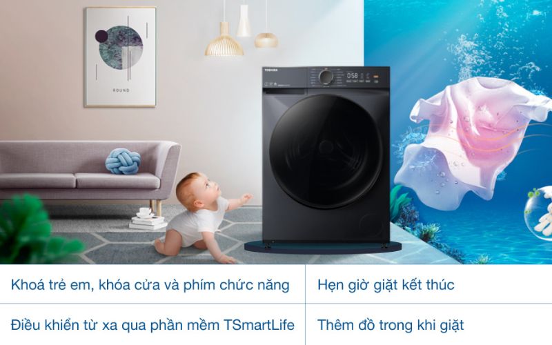 Các tiện ích thông minh đi kèm nâng cao hiệu quả sử dụng