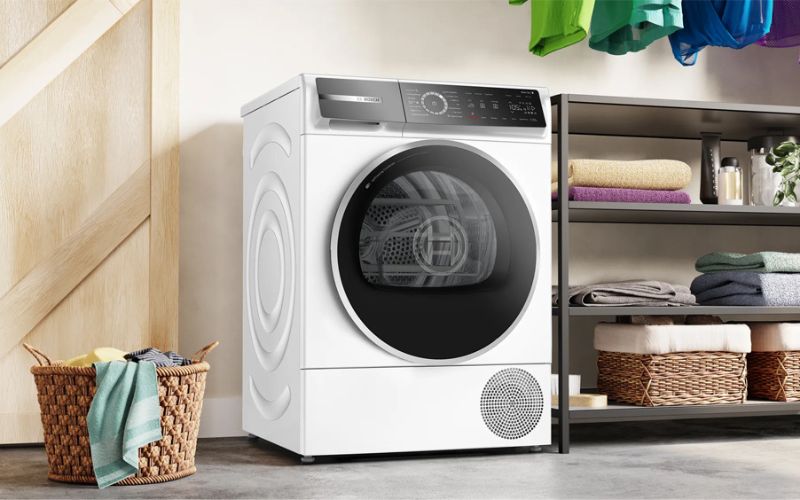 Thiết kế sang trọng, khối lượng sấy 9Kg lựa chọn hoàn hảo cho gia đình hiện đại