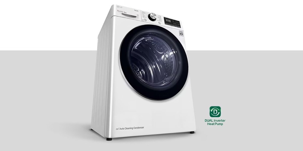 may say bom nhiet lg inverter 10 5 kg dvhp50w hinh5 1