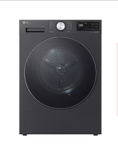 Máy sấy LG AI RX12VHP5G 12 kg DUAL Inverter Heat Pump™ than ánh kim