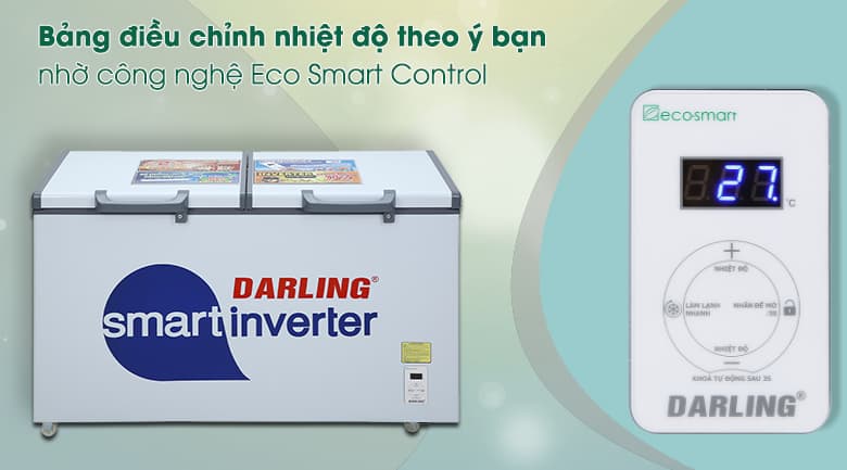Tủ đông Darling 1 ngăn 970 lít DMF-4699 WS4