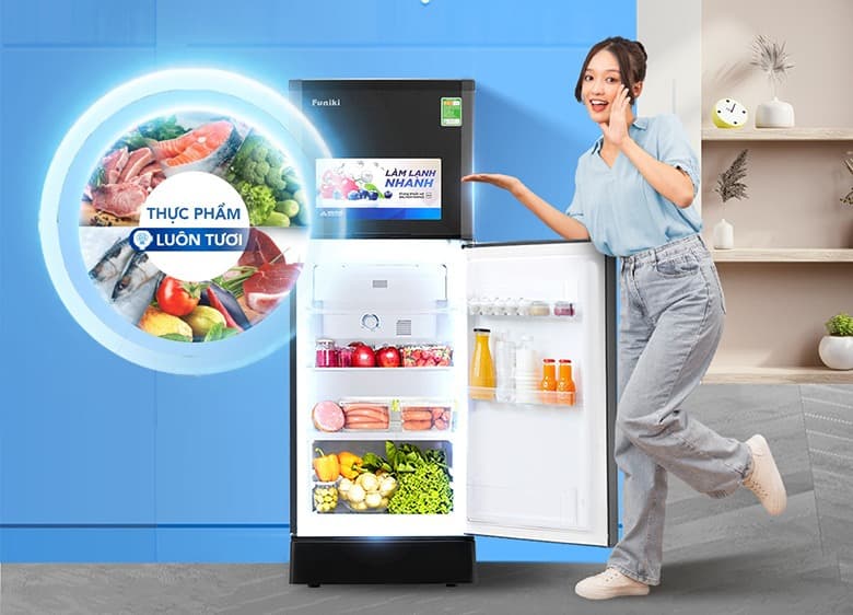 Công nghệ làm lạnh đa chiều giữ độ tươi ngon cho thực phẩm