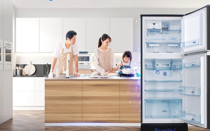 Ngăn đá thông minh đông lạnh thực phẩm tươi ngon, dùng đá tiện lợi Ngăn đá thông minh đông lạnh thực phẩm tươi ngon, dùng đá tiện lợi