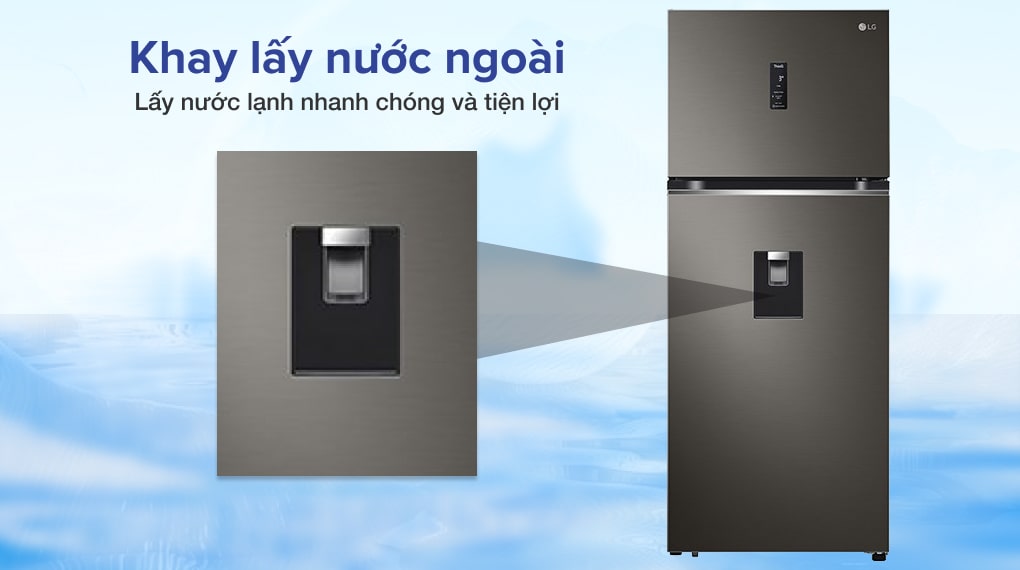Tủ lạnh LG 374 lít Inverter GN-D372BLA Tủ lạnh LG 374 lít Inverter GN-D372BLA