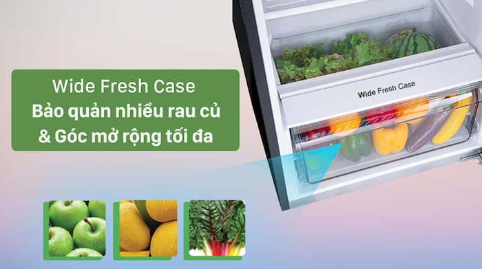 Tủ lạnh Panasonic 2 cánh Inverter 268 Lít NR-TV301VGMV