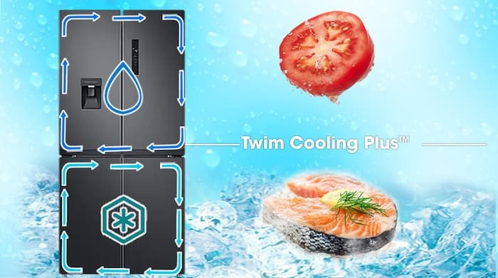 Tủ lạnh Samsung Inverter 488L RF48A4010B4/SV Tủ lạnh Samsung Inverter 488L RF48A4010B4/SV