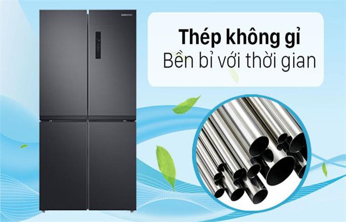 Tủ lạnh Samsung Multidoor Inverter 488L RF48A4000B4/SV