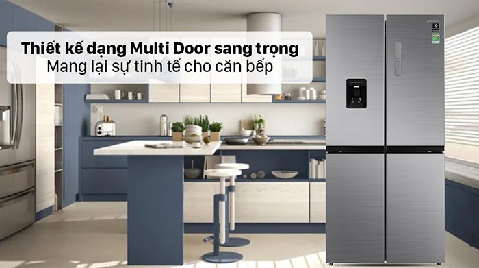 Tủ lạnh Samsung Multidoor Inverter 488L RF48A4010M9/SV