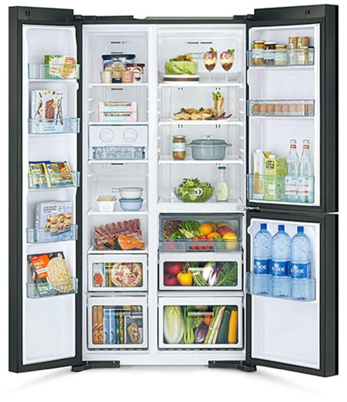 Tủ lạnh Side by Side Hitachi Inverter 590L R-M800PGV0