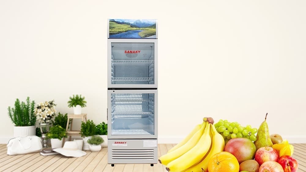 Tủ mát Sanaky 300 Lít 2 cửa Inverter VH-308W3L Tủ mát Sanaky 300 Lít 2 cửa Inverter VH-308W3L