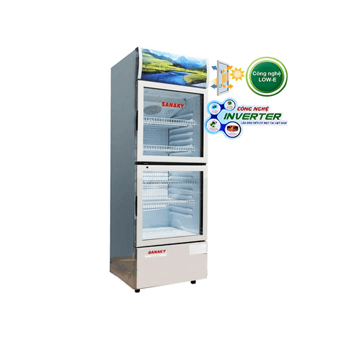 Tủ mát Sanaky 300 Lít 2 cửa Inverter VH-358W3L Tủ mát Sanaky 300 Lít 2 cửa Inverter VH-358W3L