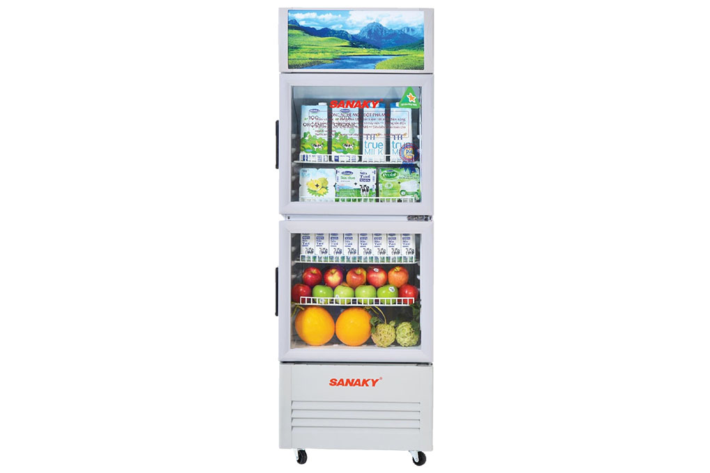 Tủ mát Sanaky 300 Lít 2 cửa Inverter VH-358W3L Tủ mát Sanaky 300 Lít 2 cửa Inverter VH-358W3L