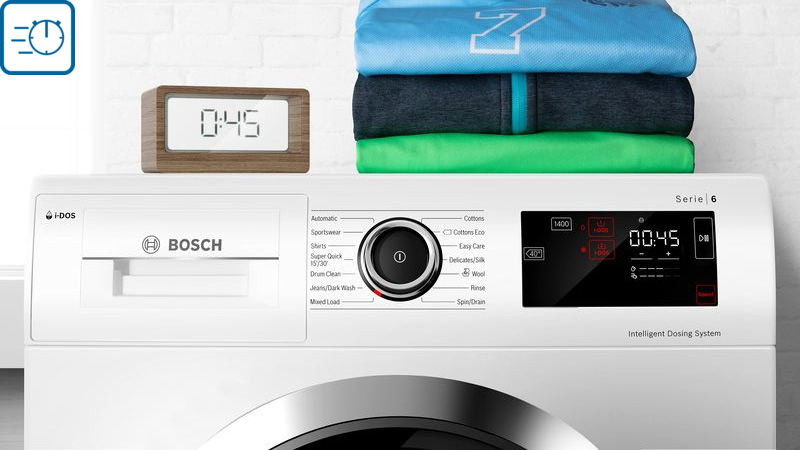 Máy Giặt Sấy 10kg/6kg Bosch WNA254U0SG Máy Giặt Sấy 10kg/6kg Bosch WNA254U0SG