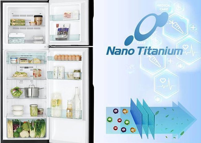 Khám phá những tính năng công nghệ của tủ lạnh Hitachi R-WB730PGV6X (XGR) - khử mùi Nano Titanium