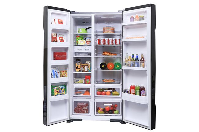 Review đánh giá tủ lạnh SBS Hitachi R-S700PGV2